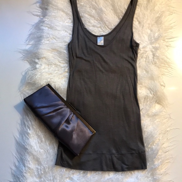 Super soft gray tank top - Picture 1 of 8